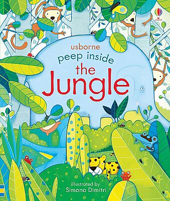 Usborne Peep Inside The Jungle - 1