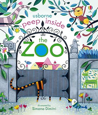 Usborne Peep Inside The Zoo - 1