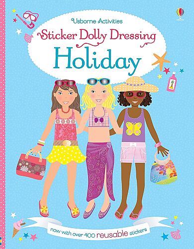 Usborne - Sticker Dolly Dressing Holiday - 1