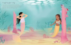 USB - Sticker Dolly Dressing Mermaid Kingdom - 4