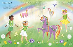 Usborne - Sticker Dolly Dressing Rainbow Unicorns - 3