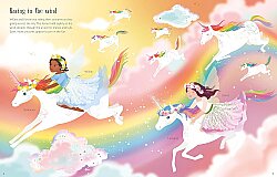 Usborne - Sticker Dolly Dressing Rainbow Unicorns - 4