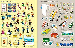 Usborne Airport Sticker And Colouring Book - 4