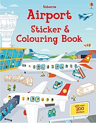 Usborne Airport Sticker And Colouring Book - 1