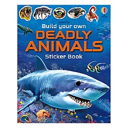 Usborne Build Your Own Deadly Animals Sticker Book - Usborne