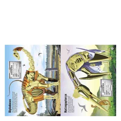 Usborne Build Your Own Dinosaurs Sticker Book - 2