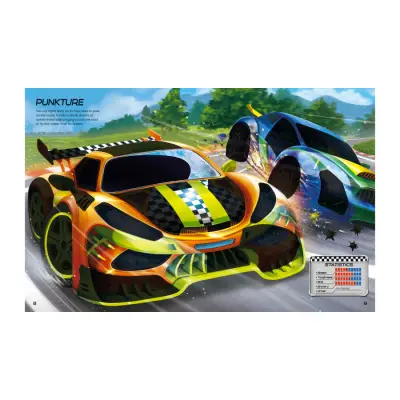 Usborne Build Your Own Supercars Sticker Book - 4