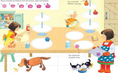 Usborne Poppy and Sam's Fingerprint Activities - 2