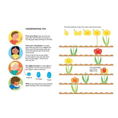 Usborne Fingerprint Activities Garden - 2