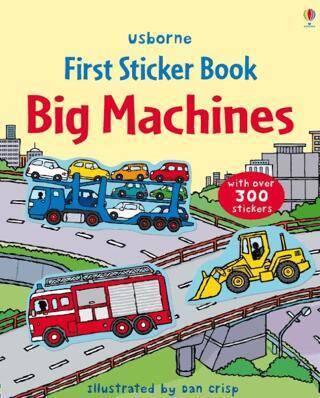 Usborne First Sticker Book - Big Machines - 1