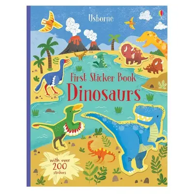 Usborne First Sticker Book Dinosaurs - 1