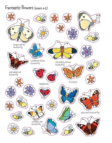 Usborne First Sticker Book Garden - 5