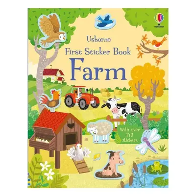 Usborne First Sticker Book Of Farm - 1