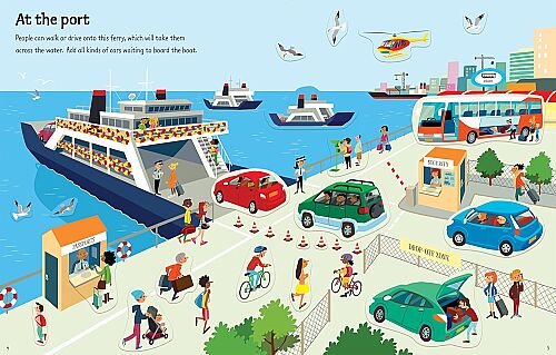Usborne First Sticker Book Travel - 4