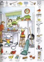 Usborne First Thousand Words İn Arabic - 2