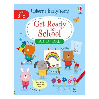 Usborne - Get Ready For School Activity Book - 1