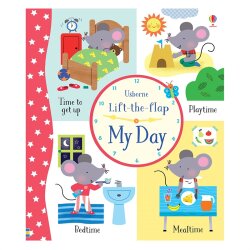 Usborne Lift The Flap My Day - Usborne