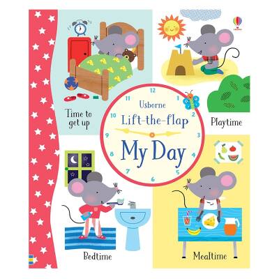 Usborne Lift The Flap My Day - 1