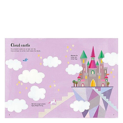 Usborne Little First Stickers Unicorns - 2