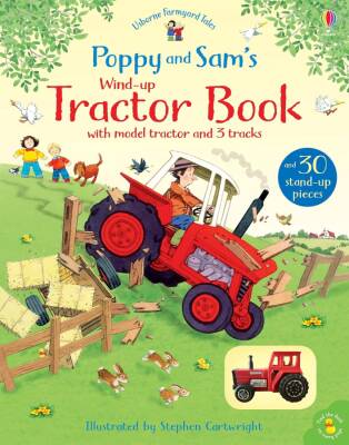 Usborne Poppy And Sam S Wind-Up Tractor Book - 1