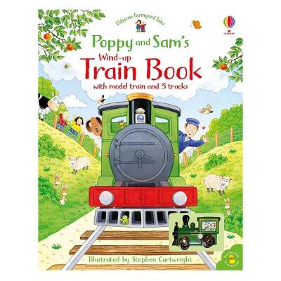 Usborne Poppy And Sam S Wind-Up Train Book - 1