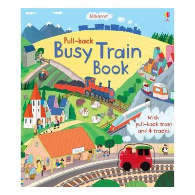 Usborne Pull Back Busy Train Book - 1