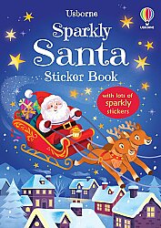 Usborne Sparkly Santa Sticker Book - 1