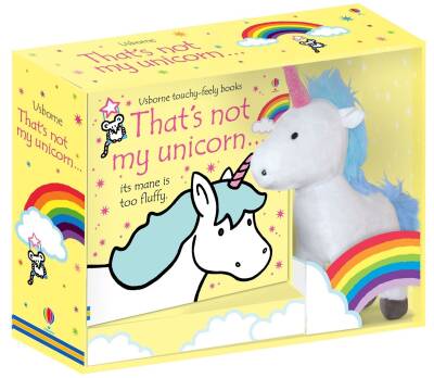 Usborne Thats Not My Unicorn - Book And Toy - 1