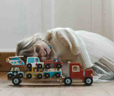 Vilac Taşıtları Kamyona Dizme Oyunu 7601 - 5