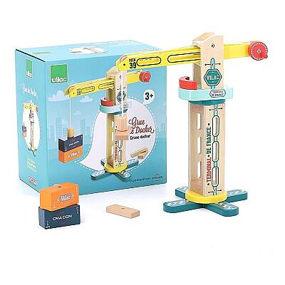 Vilac Vilacity Mıknatıslı Mini Vinç 2357 - 1