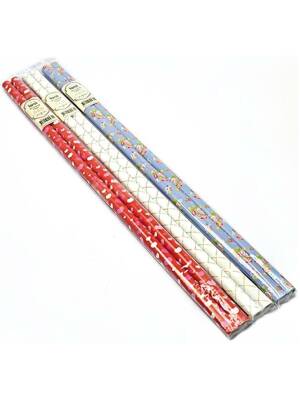 Vintage Label Premium 2-Pack Gift Wrapping Paper 2886 - 3
