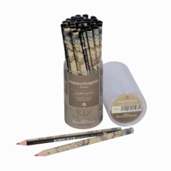 Visconti Happy Graphix Jumbo Pencil (4B) 35Mm World Map Vj-21-0062/16 - 2