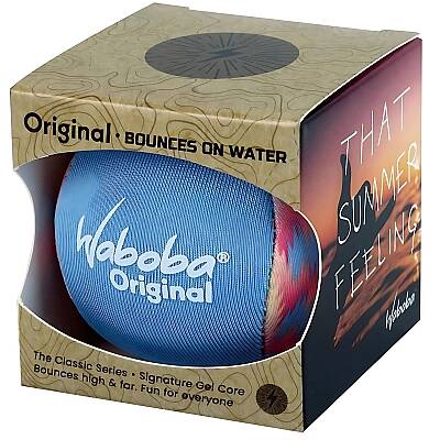 Waboba Original Suda Zıplayan Top Mavi Geometrik 107C02-A - 2