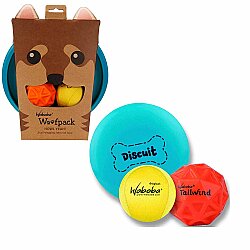 Waboba Woofpack Frizbi ve Top Köpek Oyuncak Seti - Waboba