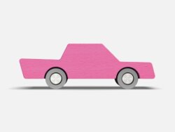 Waytoplay - Back & Forth Car Pink Araba - Pembe - 1