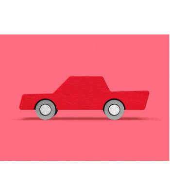 Waytoplay - Back & Forth Car Red - 1