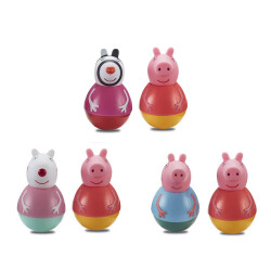 Weebles Peppa Pig + George Pig 2-Pack We000000 - 1