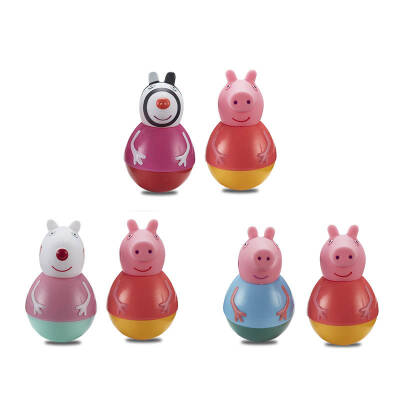 Weebles Peppa Pig + George Pig 2-Pack We000000 - 1