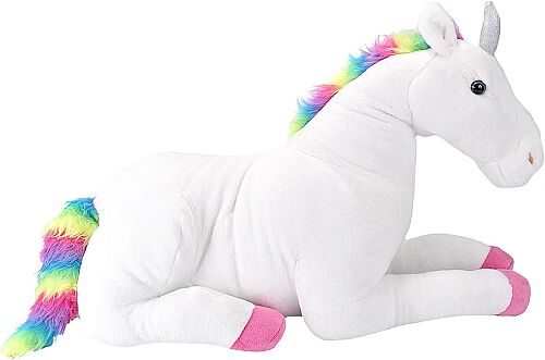 Wild Republic Ck Serisi Jumbo Boy Beyaz Unicorn - 6