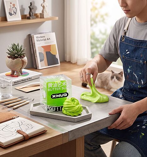 X Mud Butter Slime Green Apple 2012 - 3