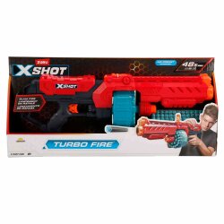 X-Shot - Foam Shotgun Excel-Turbo Fire 48 Rounds S00036270 - 1