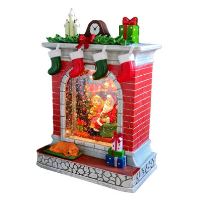 Yeliz Decorative Santa Claus Themed Illuminated Object 96-0004 - 2