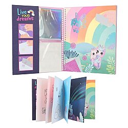 Ylvi Unicorn Boyanabilir Şablonlu Stickerli Tasarım Defteri 412472 - 3