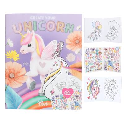 Ylvi Unicorn Coloring Book 0413394 - 1