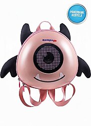 Zampago Angel Eye Led Işıklı Çocuk Sırt Çantası-Pembe ZG-KID2-P - ZampaGo
