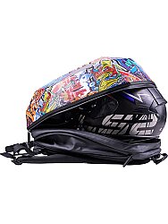 Zampago LED Göz Maskeli Grafiti Akıllı Sırt Çantası – Sert Kasa ZG-IMB-10 - 2