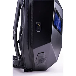 Zampago Ironman Plus Led Işıklı Göz Maskeli Akıllı Sırt Çantası (Speakerlı) ZG-IMSP-B - 3