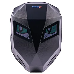 Zampago Ironman Plus Led Işıklı Göz Maskeli Akıllı Sırt Çantası (Speakerlı) ZG-IMSP-B - ZampaGo