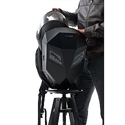 Zampago Ironman Plus Led Işıklı Göz Maskeli Akıllı Sırt Çantası (Speakerlı) ZG-IMSP-B - 6