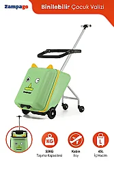 ZampaGo Robix Kabin Boy Çocuk Valizi KS-H1-G - 5
